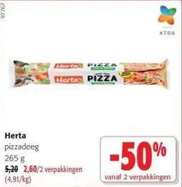 Colruyt Herta Pizzadeeg aanbieding