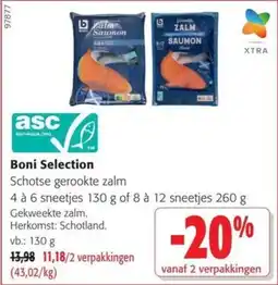 Colruyt Boni Selection Schotse Gerookte Zalm aanbieding