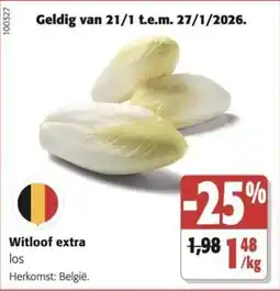 Colruyt Witloof Extra aanbieding