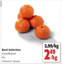 Colruyt Boni Selection Mandarijnen aanbieding