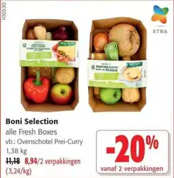 Colruyt Boni Selection alle Fresh Boxes aanbieding