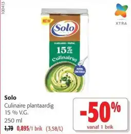 Colruyt Solo Culinaire plantaardig 15% V.G. aanbieding