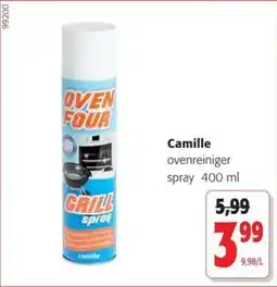Colruyt Camille Ovenreiniger Spray aanbieding