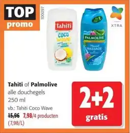 Colruyt Tahiti of Palmolive aanbieding