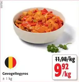 Colruyt Gevogeltegyros aanbieding