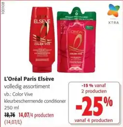 Colruyt L'Oréal Paris Elsève aanbieding
