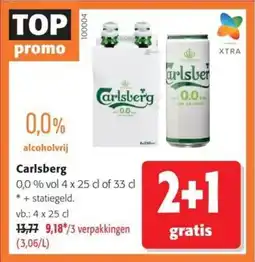 Colruyt Carlsberg 0,0 % vol aanbieding