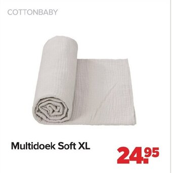 Baby-Dump Multidoek Soft XL aanbieding
