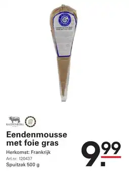 Sligro-M Eendenmousse met Foie Gras aanbieding