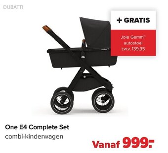 Baby-Dump One E4 Complete Set aanbieding