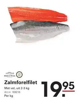 Sligro-M Zalmforelfilet aanbieding