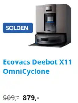 Coolblue Ecovacs Deebot X11 OmniCyclone aanbieding