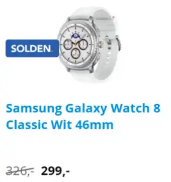 Samsung Galaxy Watch 8 Classic Wit 46mm