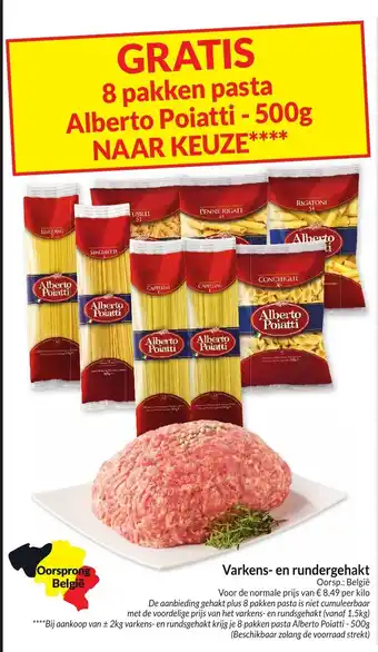 Intermarché Varkens en rundergehakt aanbieding