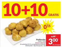 Intermarché Profiteroles aanbieding