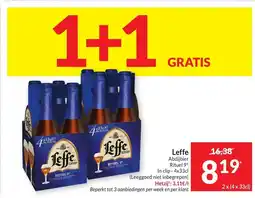 Intermarché Leffe Abdijbier Rituel 9° aanbieding