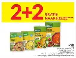 Intermarché Knorr Soep aanbieding