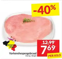 Intermarché Varkenshespengebraad aanbieding