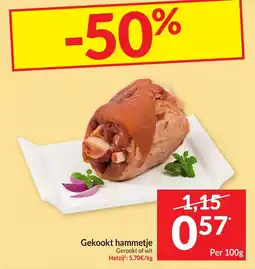 Intermarché Gekookt Hammetje aanbieding