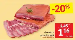 Intermarché Gerookt of Gezouten Spek aanbieding