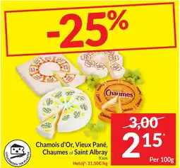 Intermarché Chamois d'Or, Vieux Pané, Chaumes of Saint Albray aanbieding