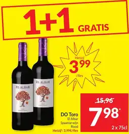 Intermarché DO Toro El Albar Spaanse wijn Rood aanbieding