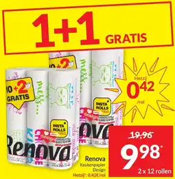 Intermarché Renova Keukenpapier Design aanbieding