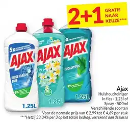 Intermarché Ajax Huishoudreiniger aanbieding
