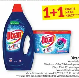 Intermarché Dixan Wasmiddel aanbieding