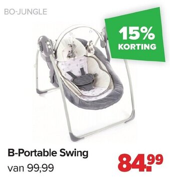 Baby-Dump B-Portable Swing aanbieding