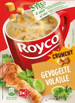 Albert Heijn Royco Minute soup crunchy Gevogelte BEL aanbieding