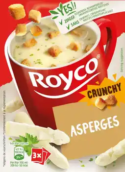 Albert Heijn Royco Minute soup crunchy Asperges BEL aanbieding