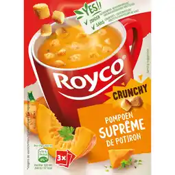 Albert Heijn Royco Minute soup crunchy Pompoens BEL aanbieding