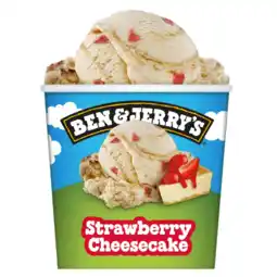 Albert Heijn Ben & Jerry's Strawberry cheesecake aanbieding
