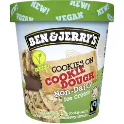Albert Heijn Ben & Jerry's Cookies on cookie dough non-dairy aanbieding