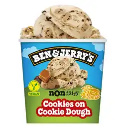 Albert Heijn Ben & Jerry's Cookies on cookie dough non-dairy aanbieding