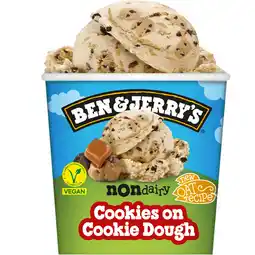 Albert Heijn Ben & Jerry's Cookies on cookie dough non-dairy aanbieding