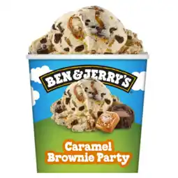 Albert Heijn Ben & Jerry's Caramel brownie party aanbieding