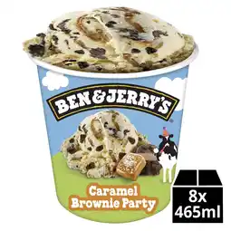 Albert Heijn Ben & Jerry's Caramel brownie party aanbieding