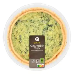 Albert Heijn AH Quiche kip pesto spinazie aanbieding