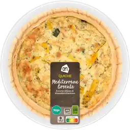 Albert Heijn AH Quiche mediterrane groenten aanbieding