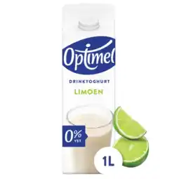 Albert Heijn Optimel Drinkyoghurt limoen aanbieding