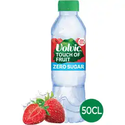 Albert Heijn Volvic Touch of fruit aardbei bel aanbieding