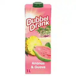Albert Heijn DubbelDrank Ananas & guave aanbieding