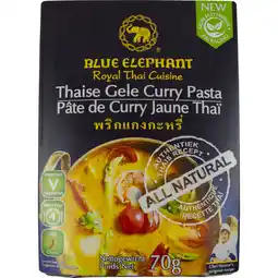 Albert Heijn Blue Elephant Thaise gele curry pasta aanbieding
