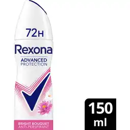 Albert Heijn Rexona Women deodorant spray 72h bright bouquet aanbieding