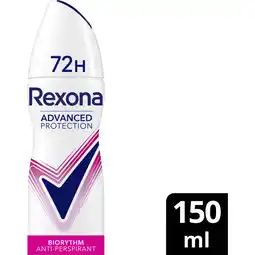 Albert Heijn Rexona Ultra biorythm anti-transpirant spray aanbieding
