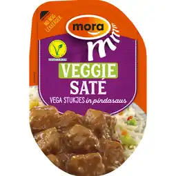 Albert Heijn Mora Veggie sate in pindasaus aanbieding