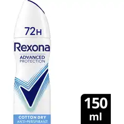 Albert Heijn Rexona Ultra dry cotton anti-transpirant spray aanbieding