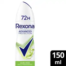 Albert Heijn Rexona Fresh aloe vera anti-transpirant spray aanbieding